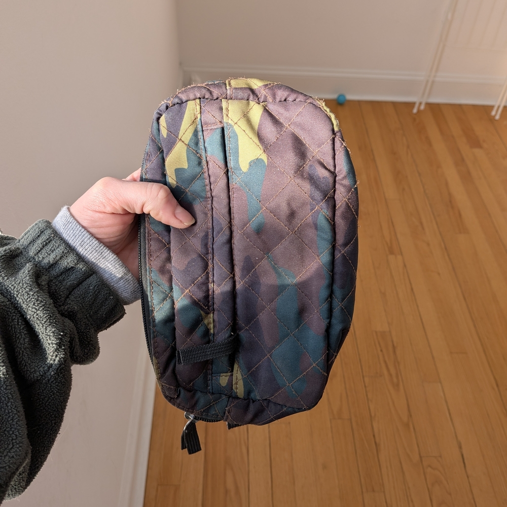 Cost Plus World Market Camouflage Travel Bag
